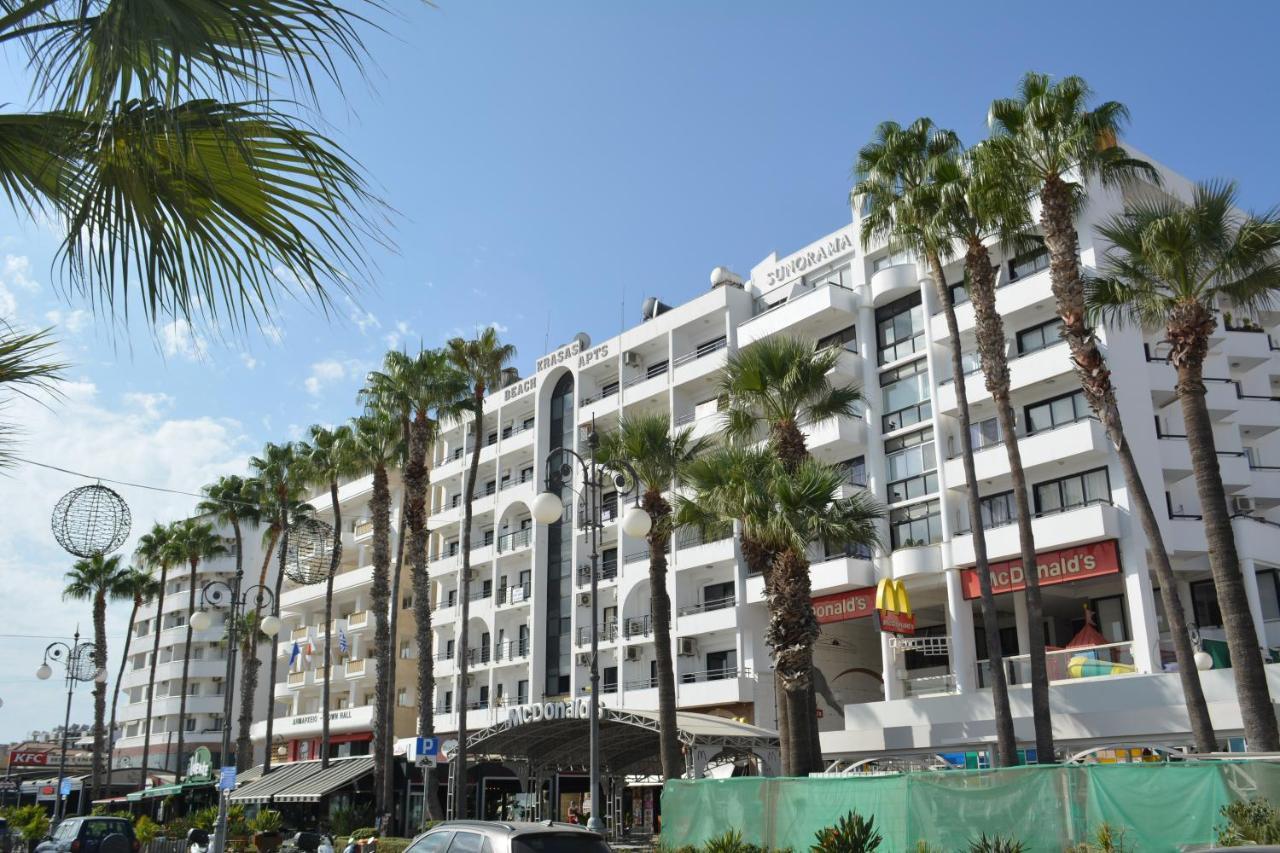 Les Palmiers Sunorama Beach Apartments Larnaka Exterior foto